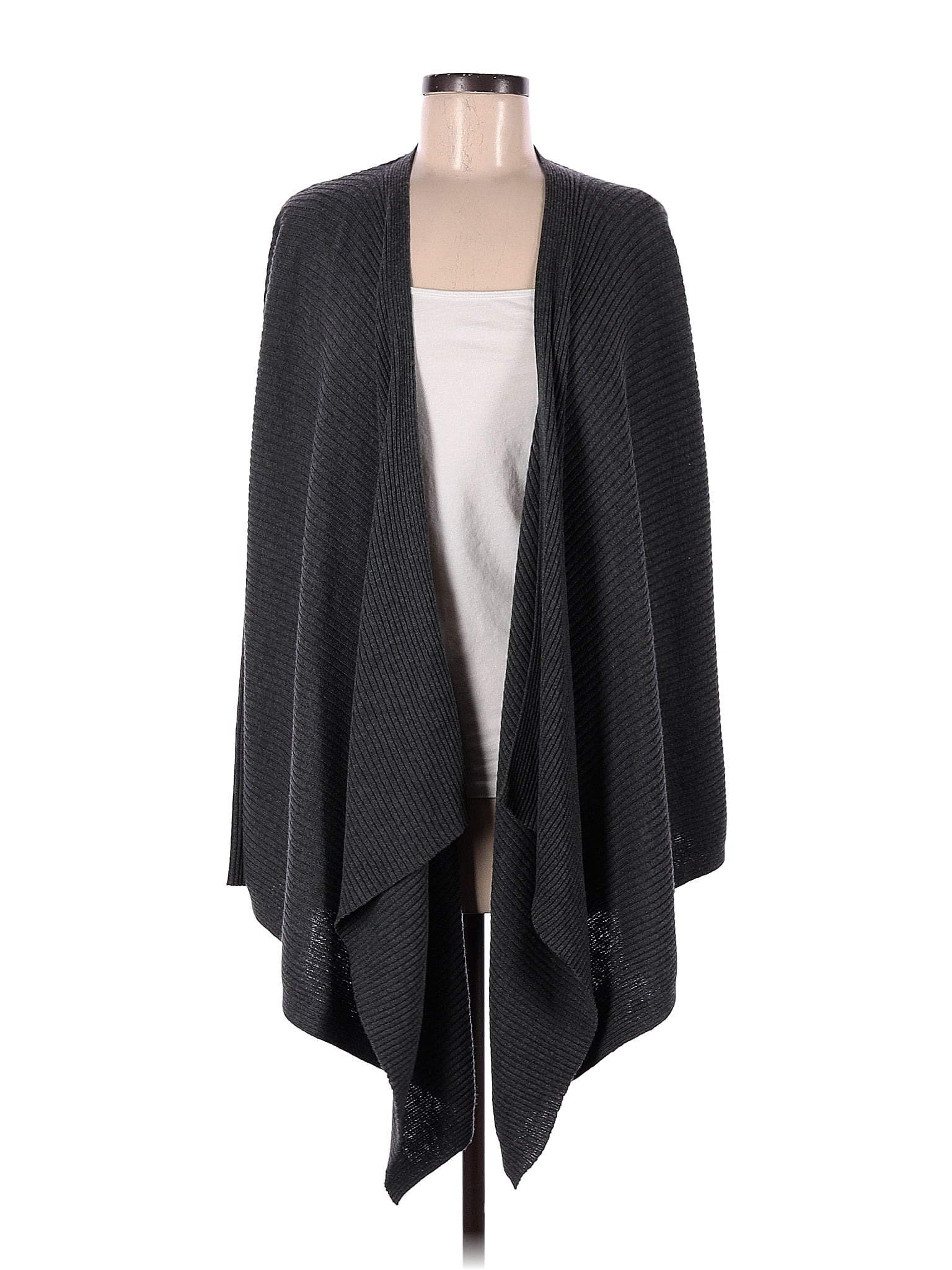 Eileen Fisher 100% Wool Color Block Gray Cardigan Size M - 75% off ...