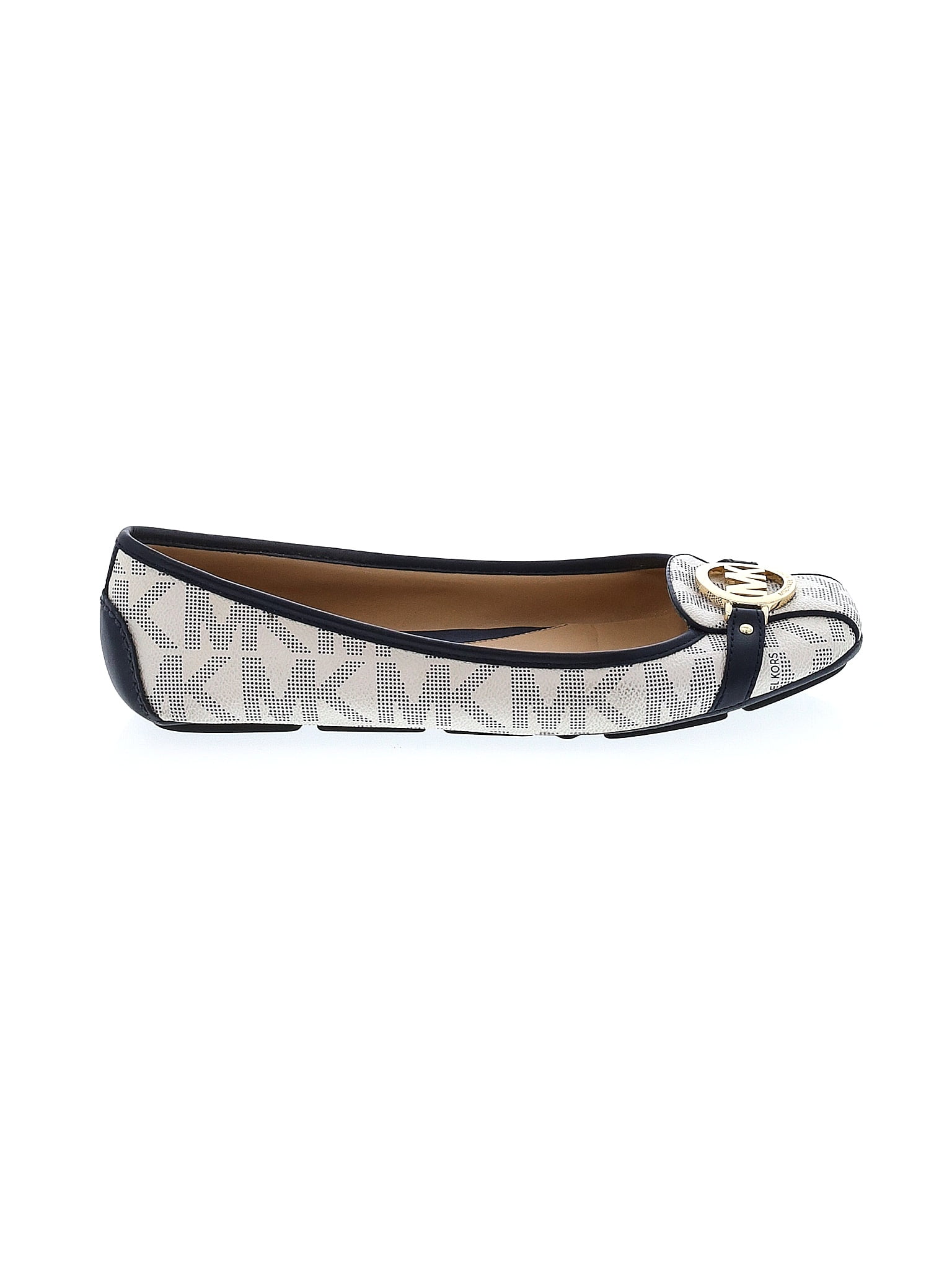 michael kors white flats