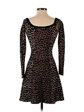 Ronny Kobo Leopard Roawn Dress (view 2)