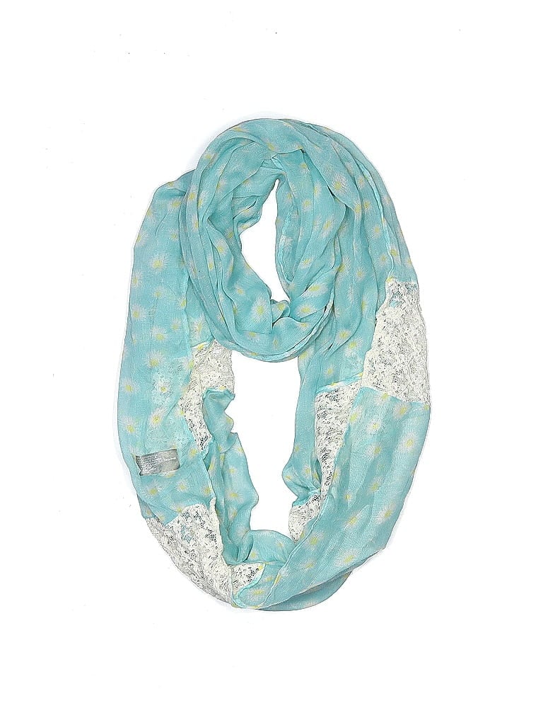 Assorted Brands 100% Polyester Teal Scarf One size - photo 1