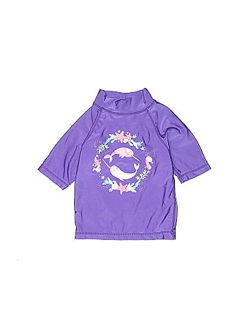 UV Skinz Solid Purple Rash Guard Size 5 - 61% off