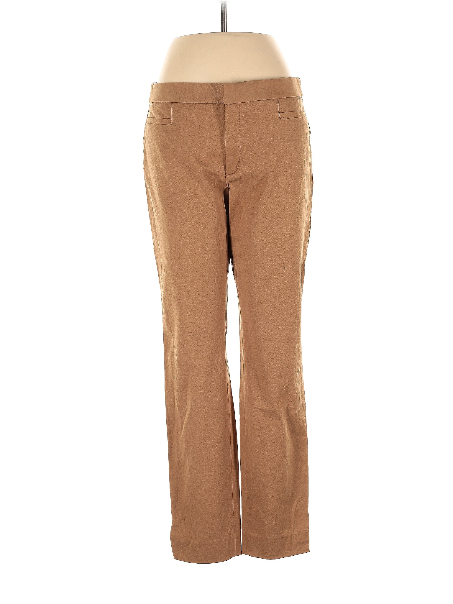 Banana Republic Tan Brown Dress Pants Size 8 Tall 84 Off Thredup