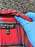 Topshop 100% Baumwolle Plaid Red Long Sleeve Button-Down Shirt Size 4 - photo 3