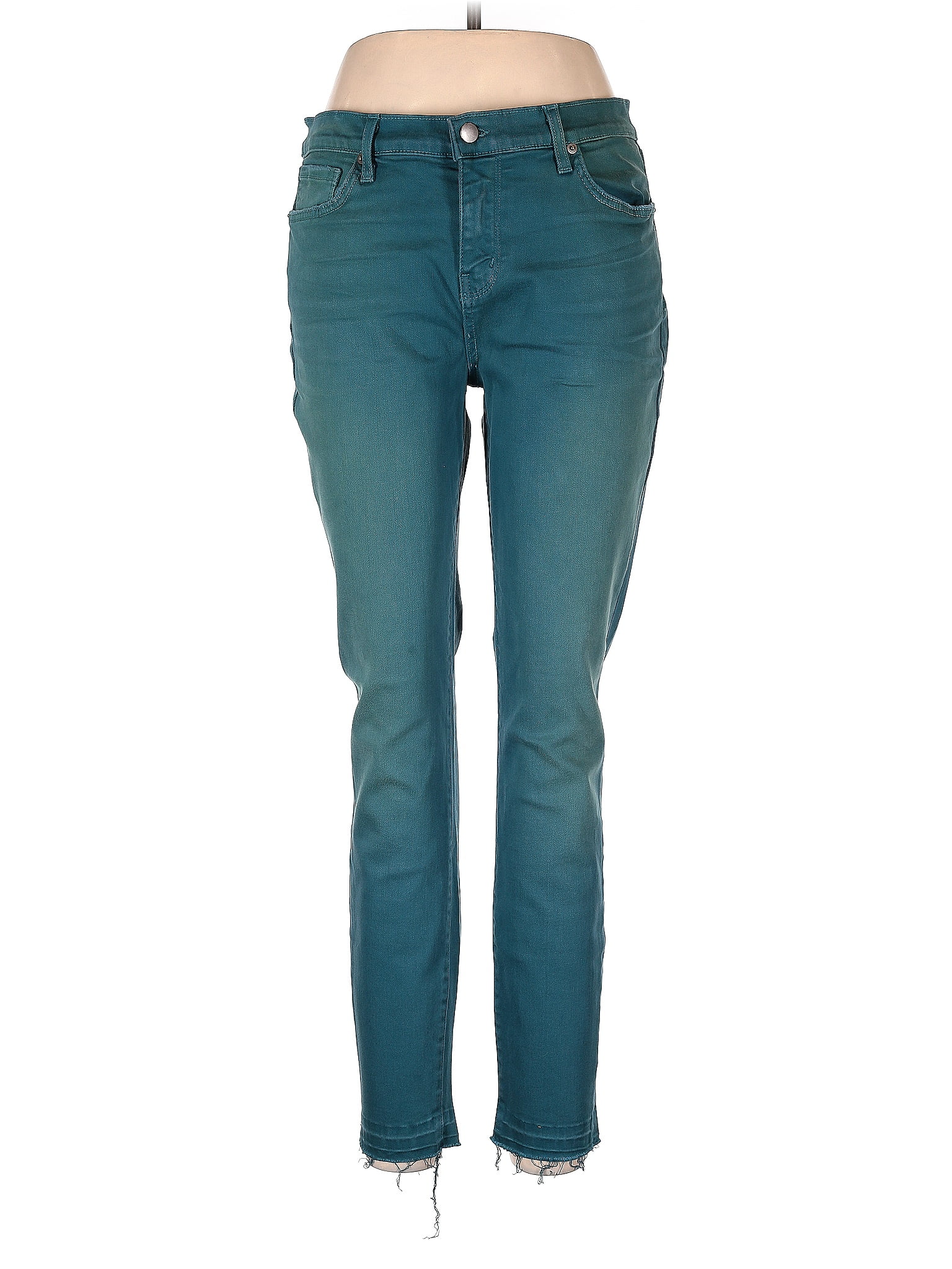 Los Angeles Denim Co. Solid Teal Jeans 31 Waist - 82% off | ThredUp