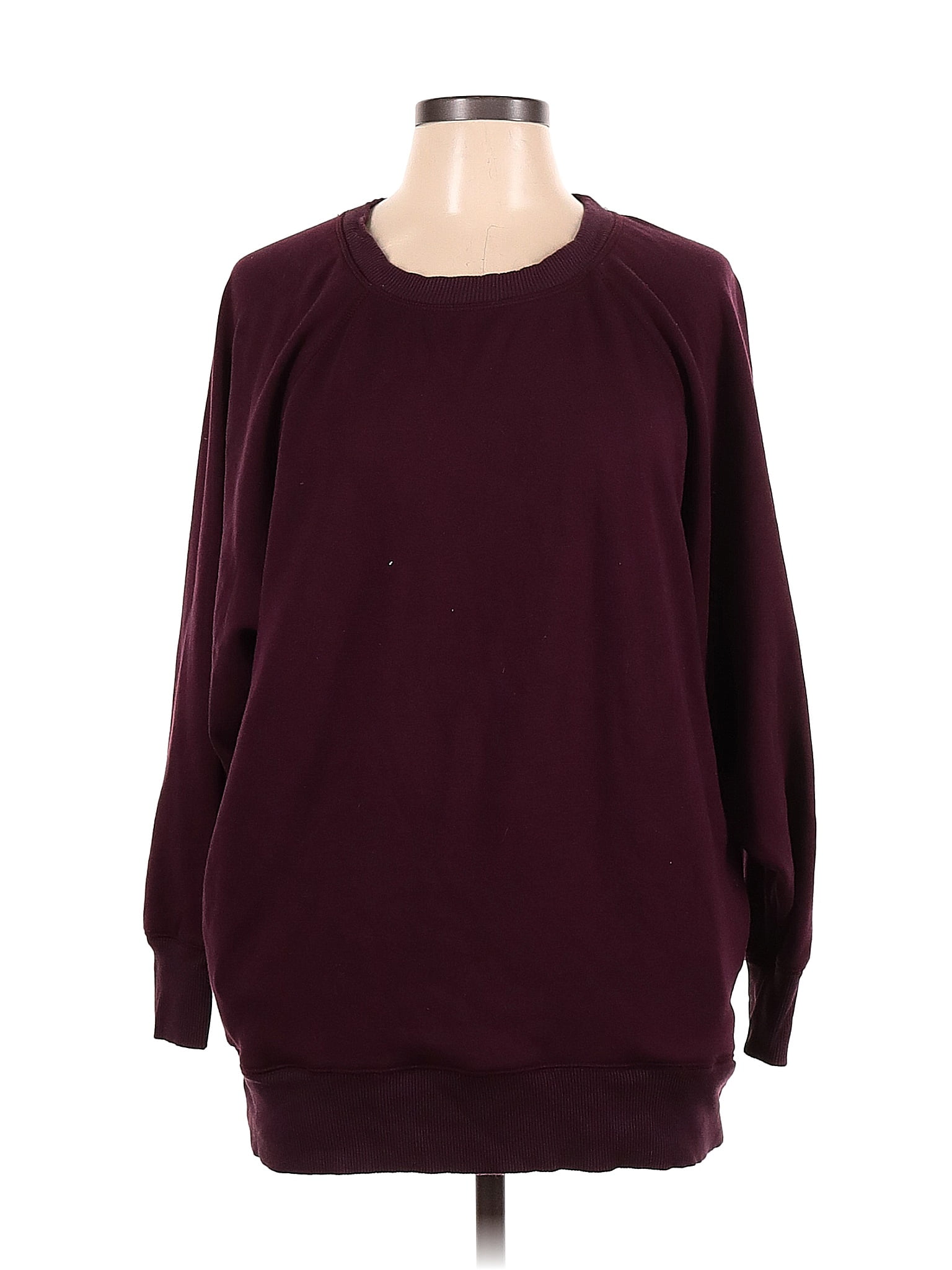 Aerie Color Block Solid Burgundy Pullover Sweater Size M 52 Off aerie-color-block-solid-burgundy-pullover-sweater-size-m-52-off