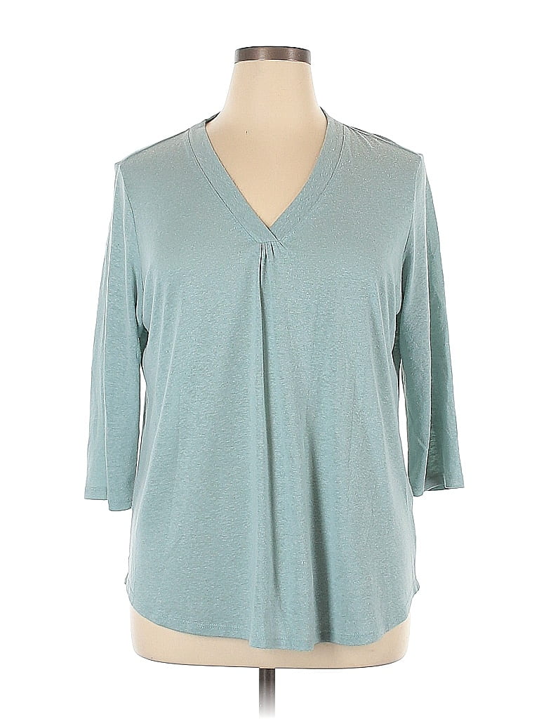 Orvis Teal Long Sleeve T-Shirt Size XL - 60% off | thredUP