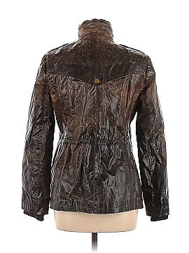 Tory Burch Faux Leather Jacket (view 2)