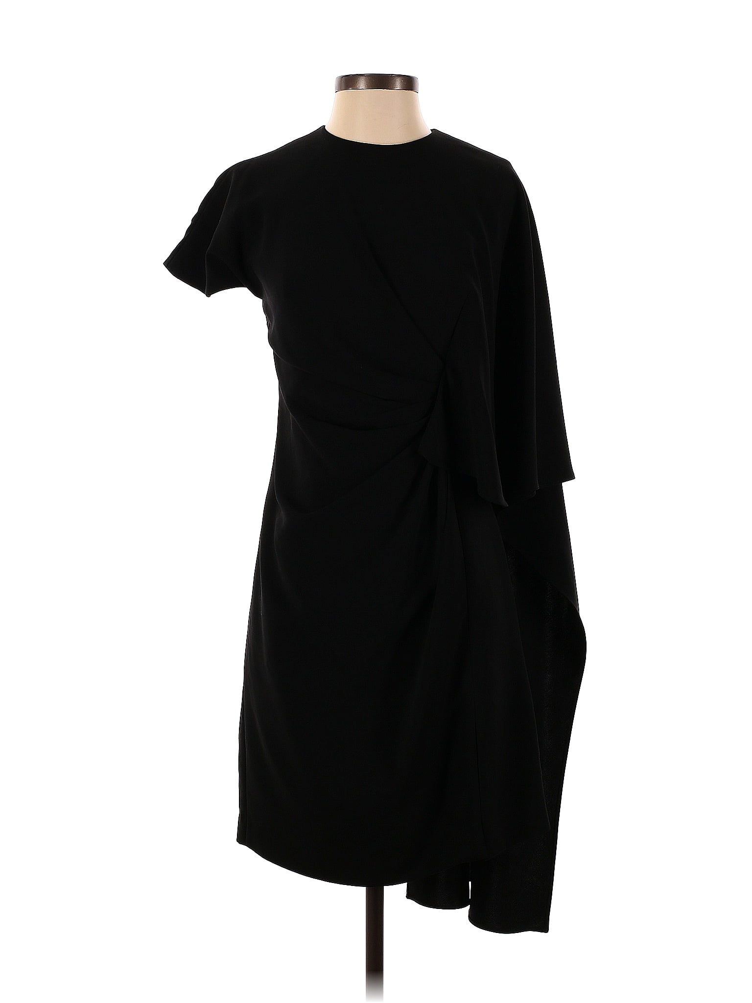 Prabal Gurung Collective 100 Polyester Solid Black Black Cape