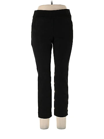 Charter Club Black Dress Pants Size 12 (Petite) - 71% off