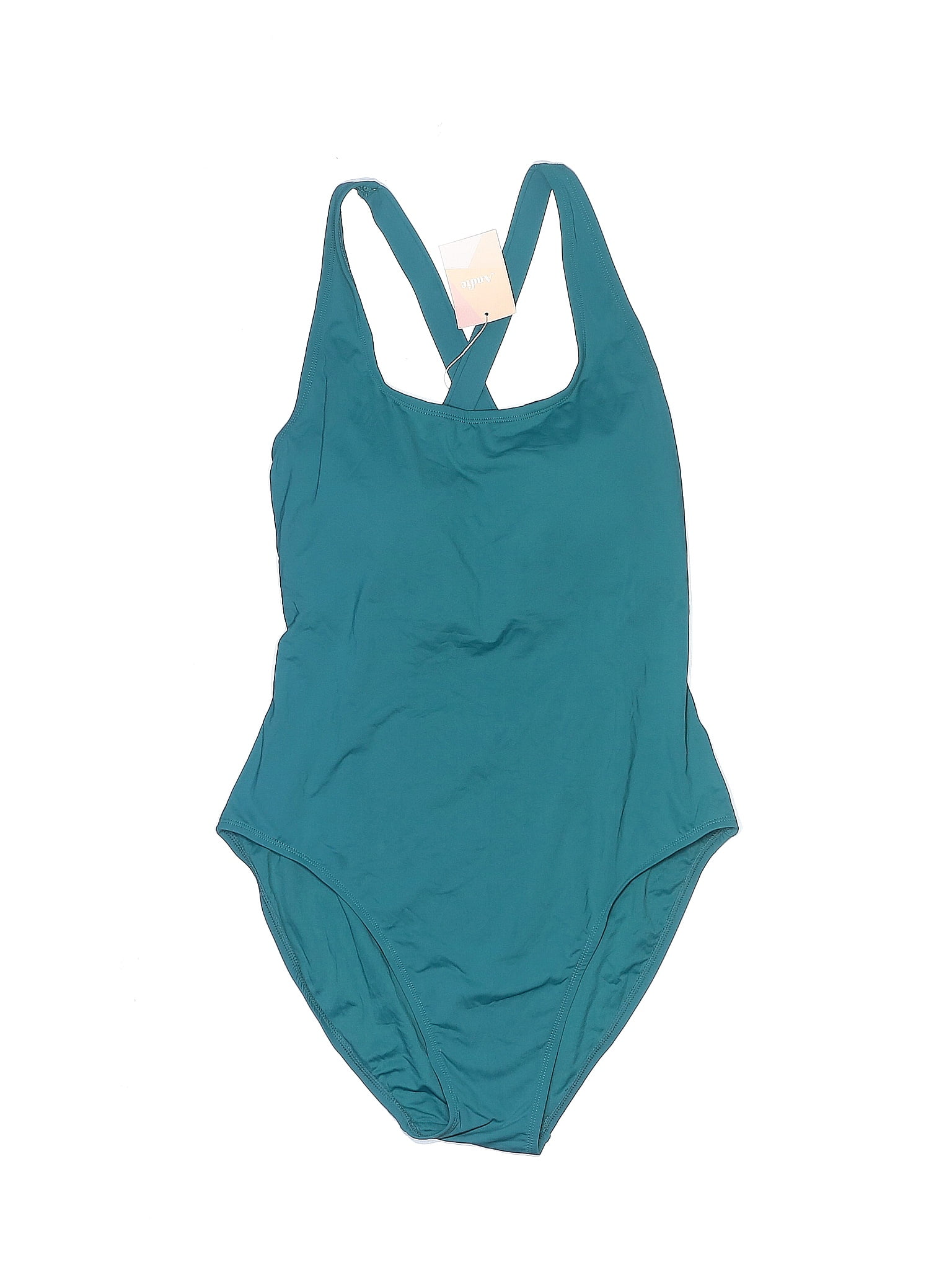 Andie Solid Teal One Piece Swimsuit Size XXL - 57% off | thredUP