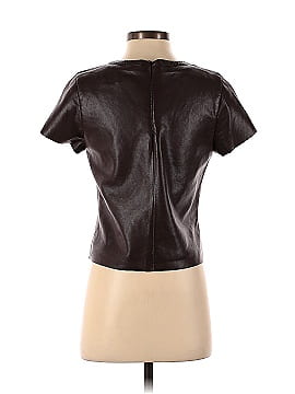 AS by DF Brown New Guard Recycled Leather Tee (view 2)