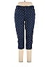 Intro Love Hearts Stars Polka Dots Blue Casual Pants Size 14 (petite) - photo 1
