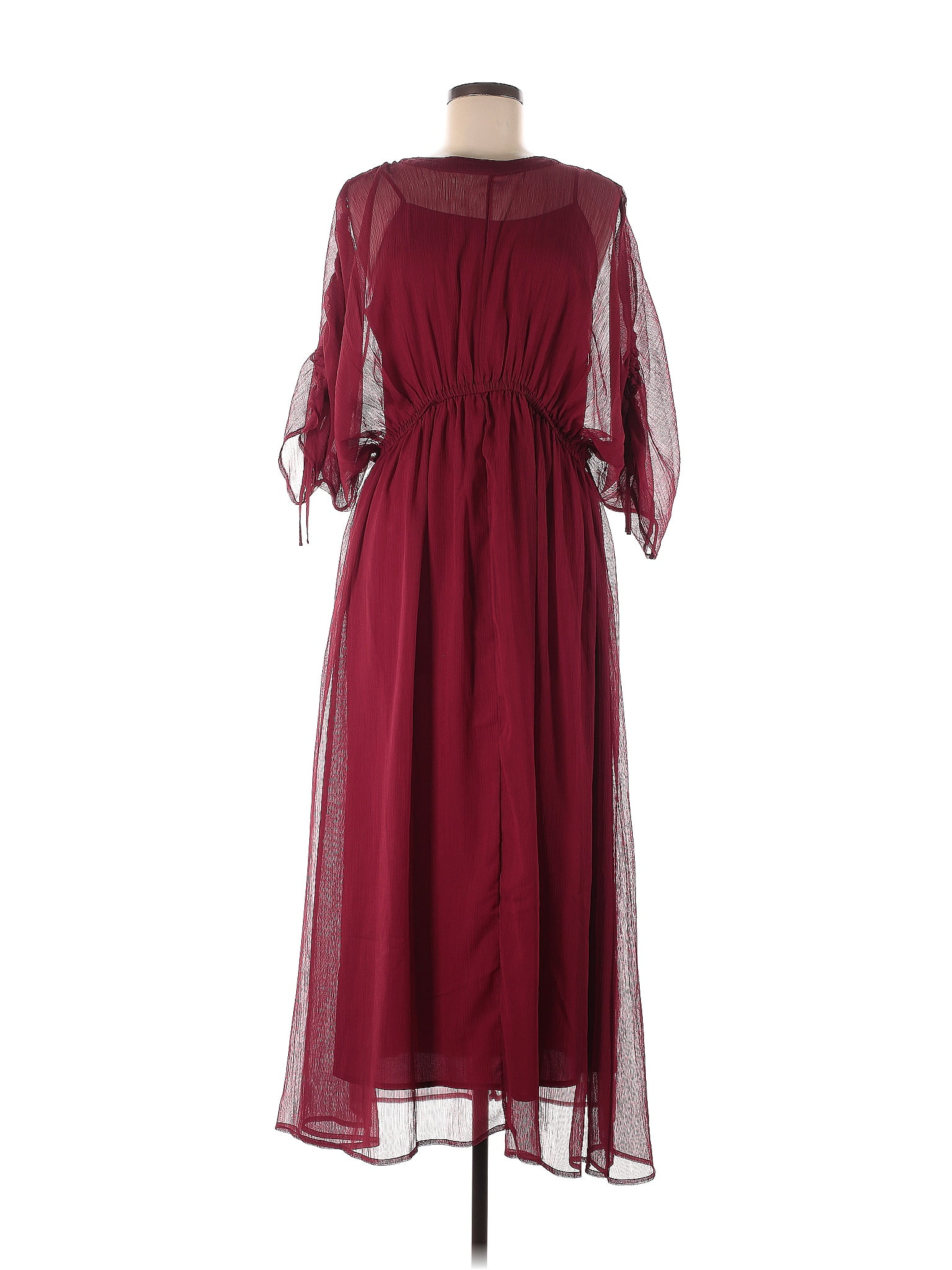 Prologue Burgundy Casual Dress Size L 39 Off Thredup