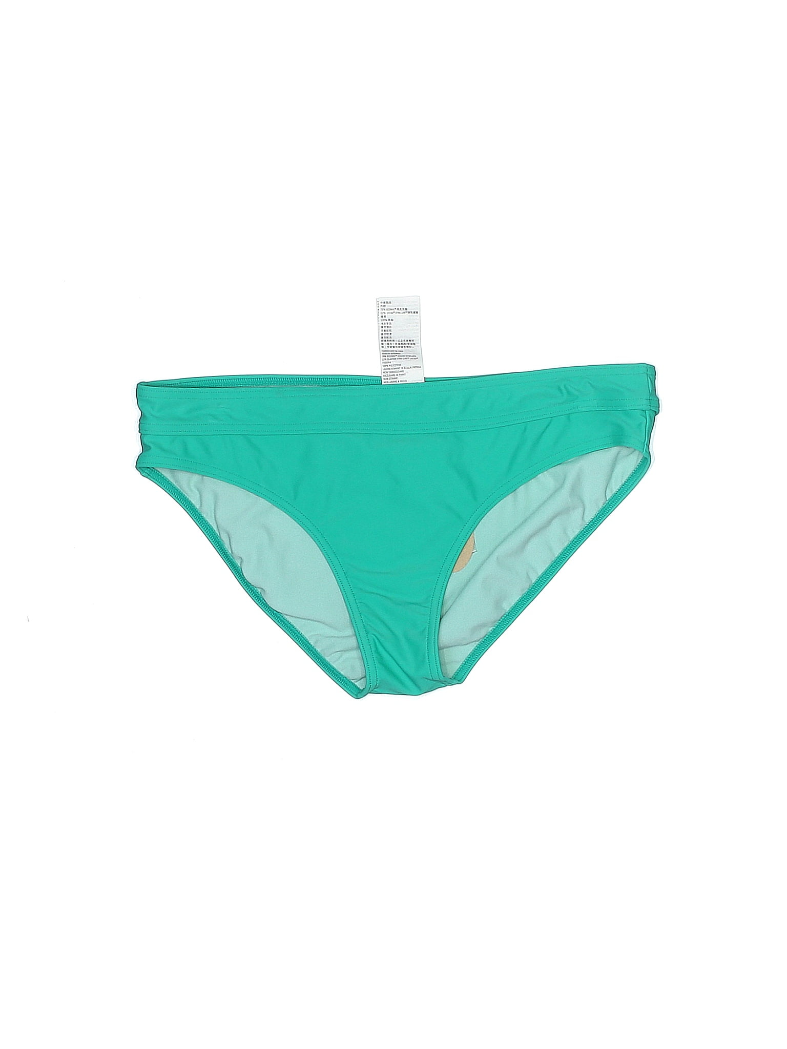 PrAna Solid Blue Teal Swimsuit Bottoms Size L 57 off thredUP