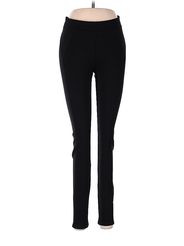 Pre-owned Three Dots Leggings In Black