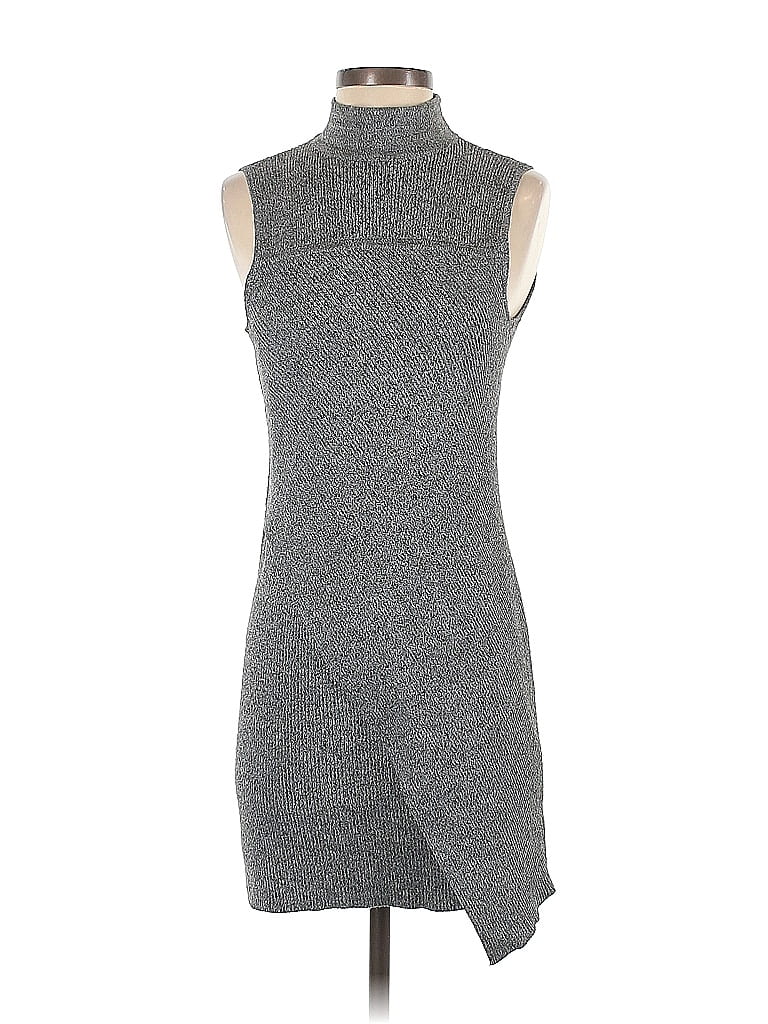 Six Crisp Days Marled Gray Casual Dress Size XS - Sm - photo 1