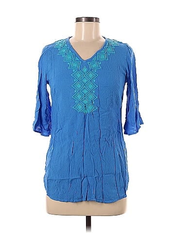 Lilly Pulitzer For Target 3/4 Sleeve Blouse (view 1)