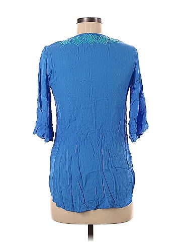 Lilly Pulitzer For Target 3/4 Sleeve Blouse (view 2)