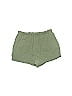 Unbranded 100% Cotton Solid Green Shorts Size L - photo 2
