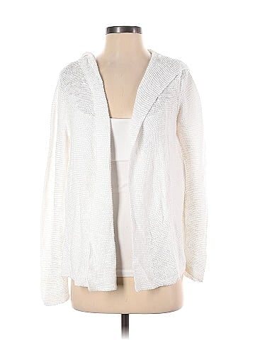 Eileen fisher white top cardigan