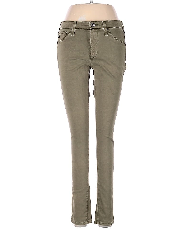 Pre-owned Adriano Goldschmied Casual Pants In Green