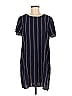 Forever 21 Stripes Blue Casual Dress Size M - photo 1