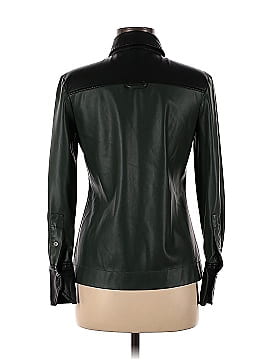 STAUD Lynn Faux Leather Top (view 2)