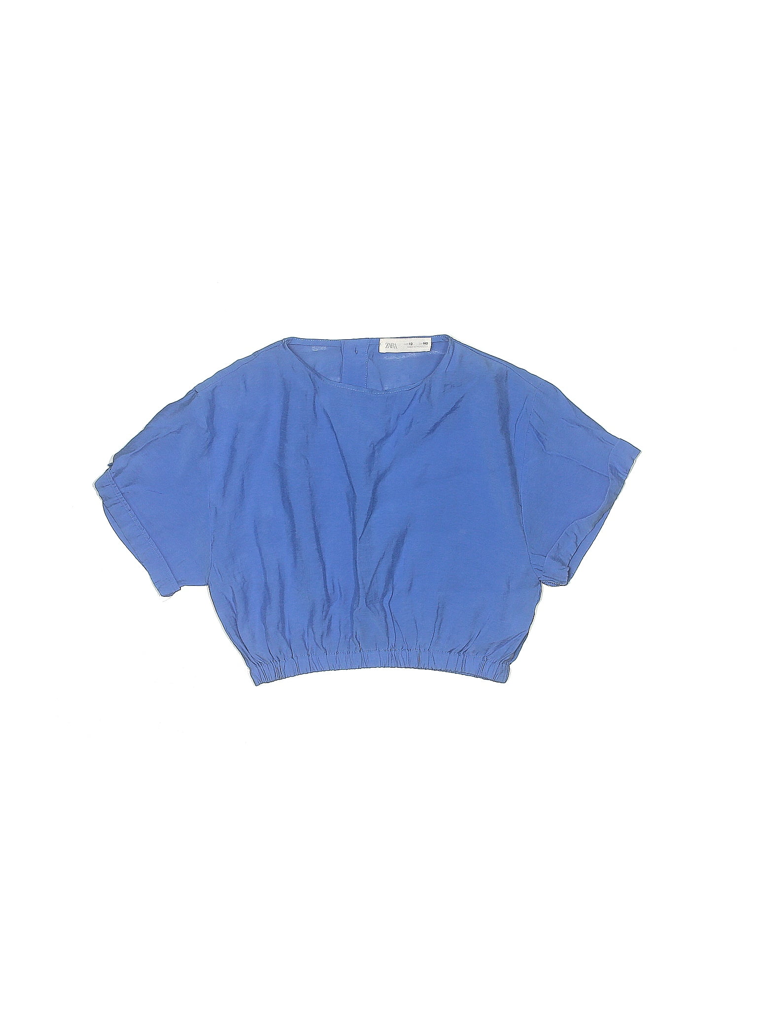 Zara Short Top - Navy Blue main image 0