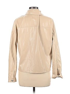 Tahari Faux Leather Jacket (view 2)