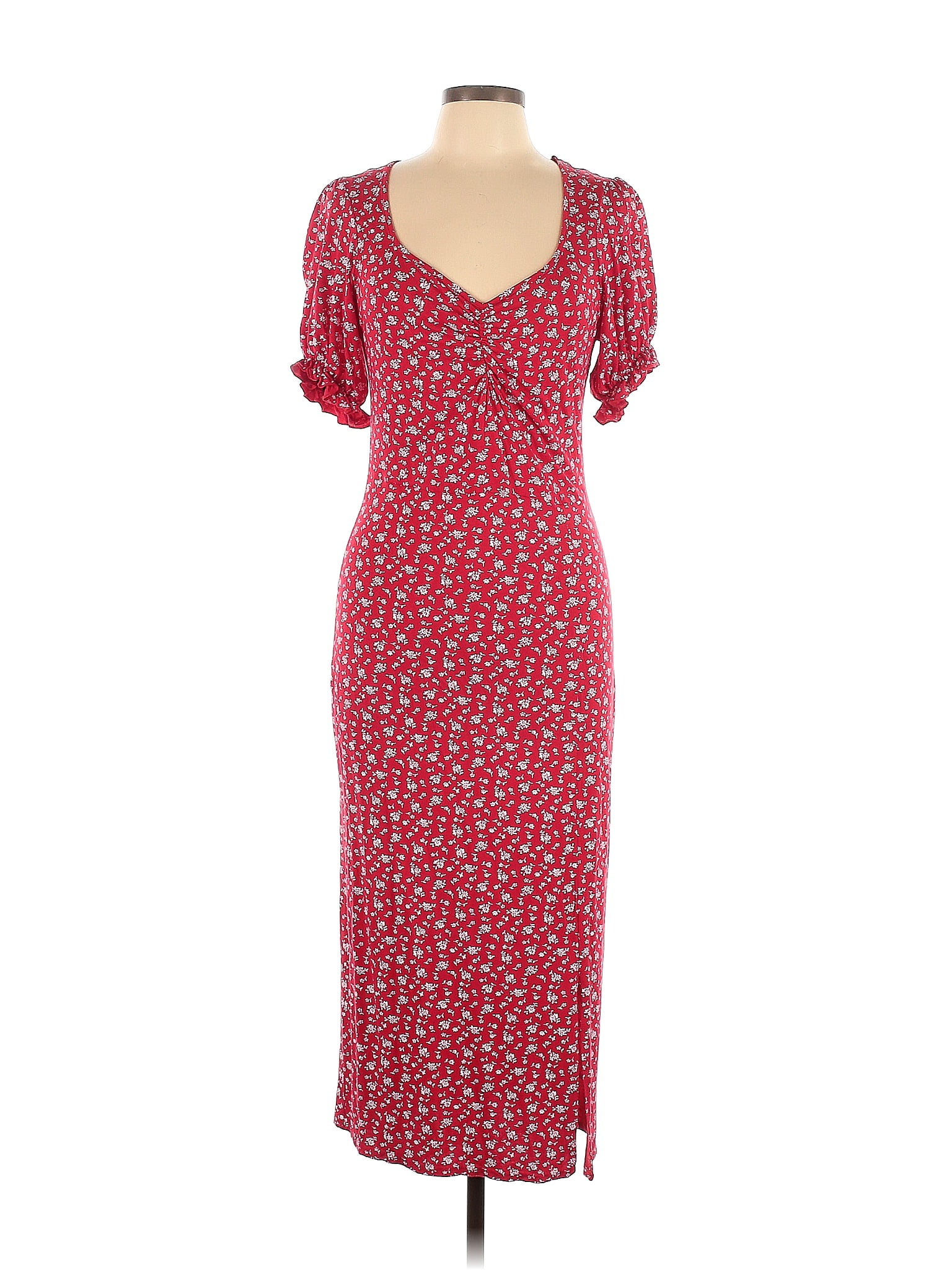 Quiz Red Casual Dress Size 12 71 off thredUP