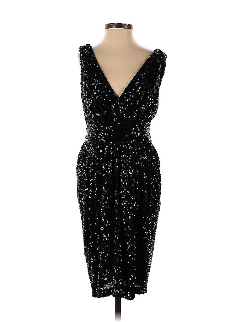 Badgley Mischka 100% Nylon Black Manhattan Socialite Dress Size 4 - 79% ...