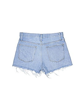 Madewell Relaxed Denim Shorts in Rosemount Wash: Destroyed Hem Edition (view 2)