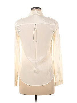 Pink Collection Long Sleeve Silk Top (view 2)