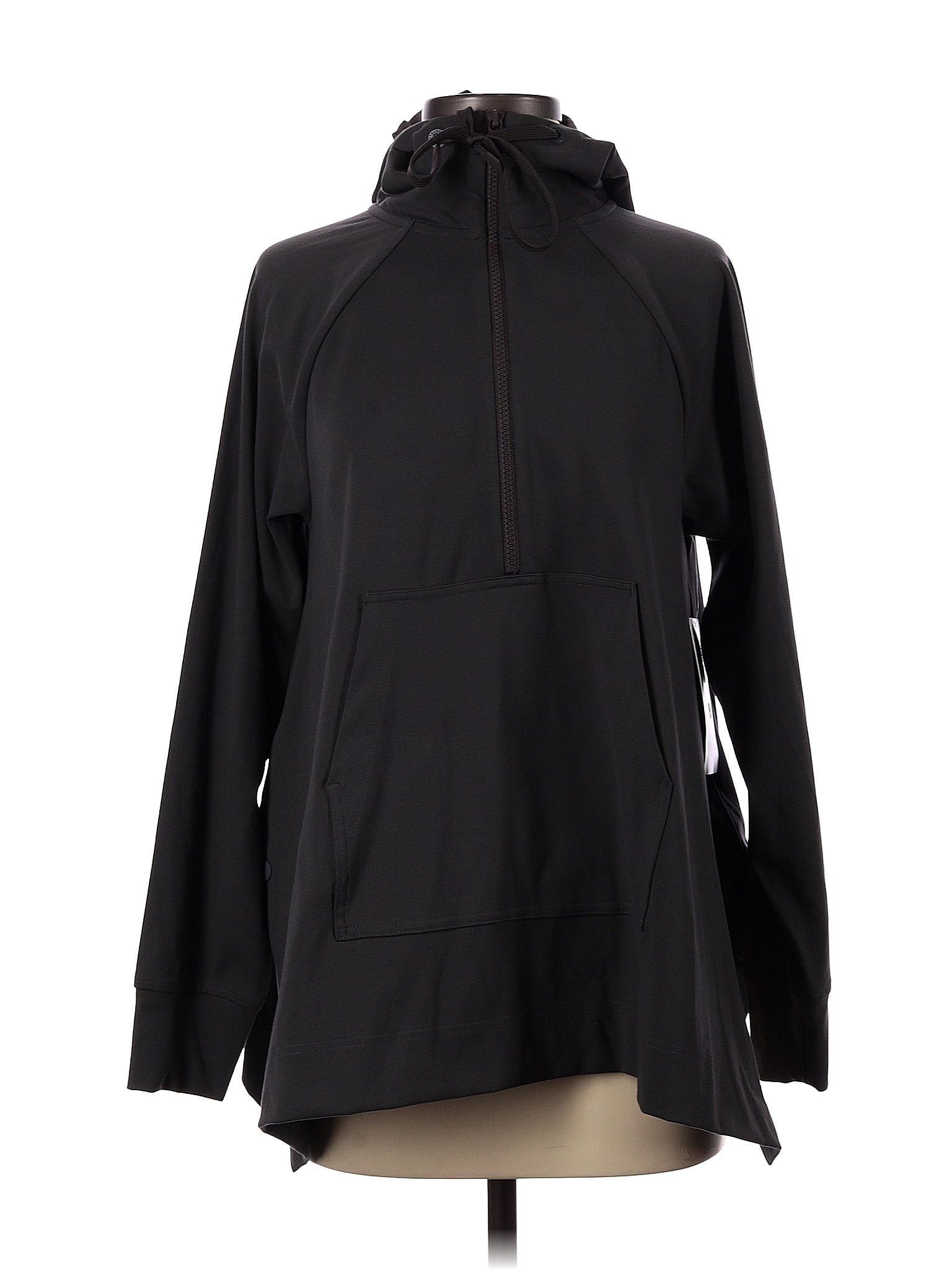 Athleta Solid Black Track Jacket Size XXS - 57% off | thredUP