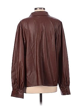 Who What Wear Faux Leather Jacket (view 2)