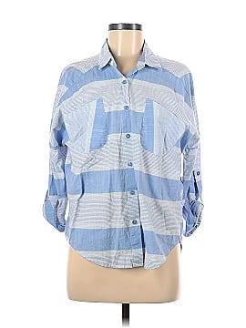 Blu Pepper Short Sleeve Button-Down Shirt (view 1)