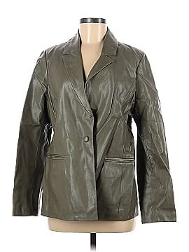 Le Lis Faux Leather Jacket (view 1)