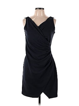 Slate & Willow Navy Ruched Maternity Dress (view 1)