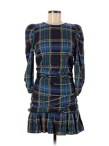 Tanya taylor plaid clearance dress