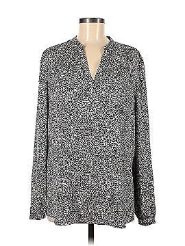 Nordstrom Collection Long Sleeve Silk Top (view 1)