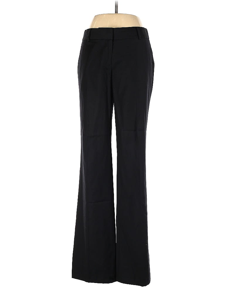 J.Crew Solid Black Leather Pants Size 0 81 off thredUP