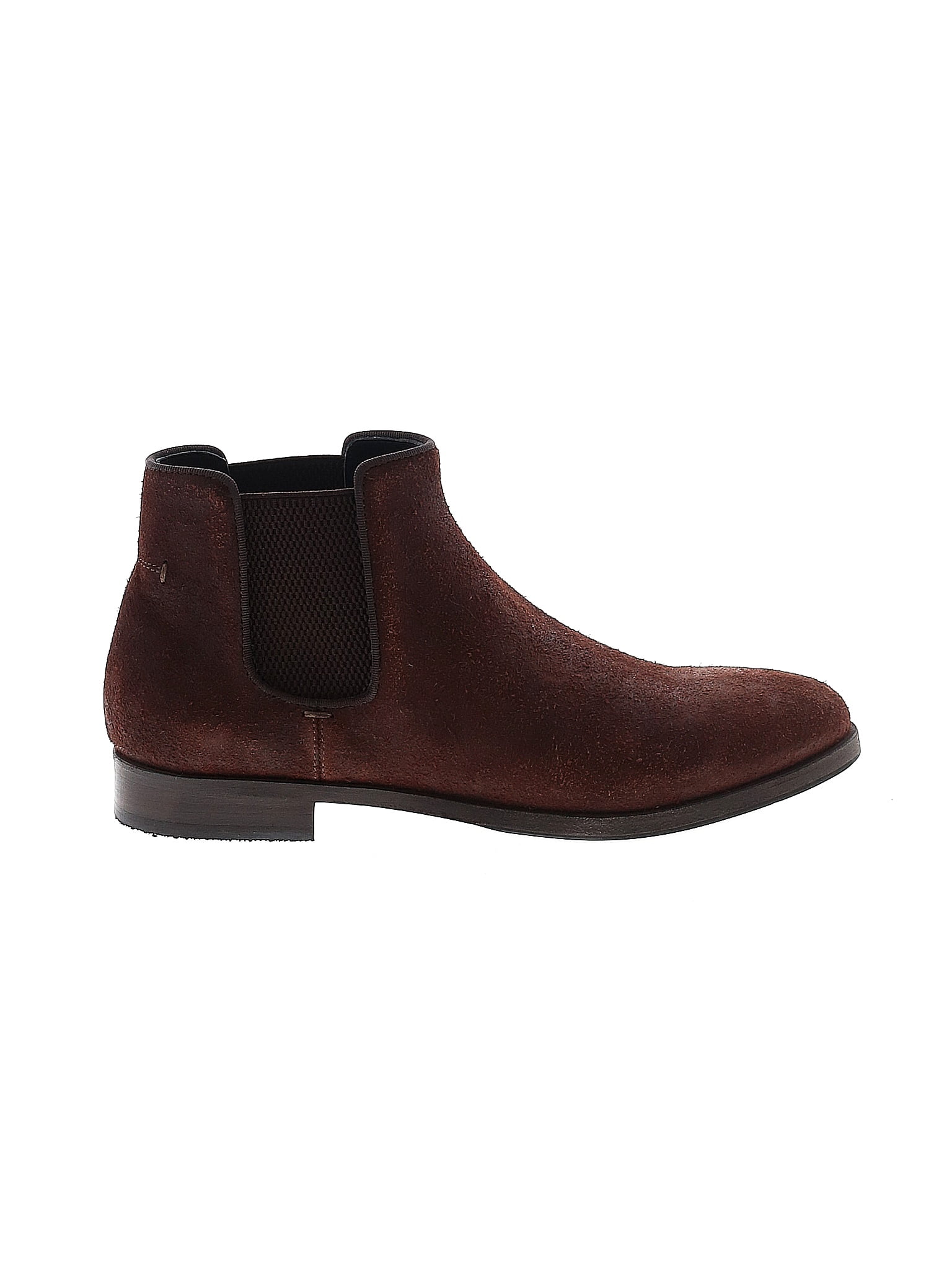 Bottes Chelsea Alberto Fasciani En Daim Marron - Fait Main - Taille 41 - Occasion