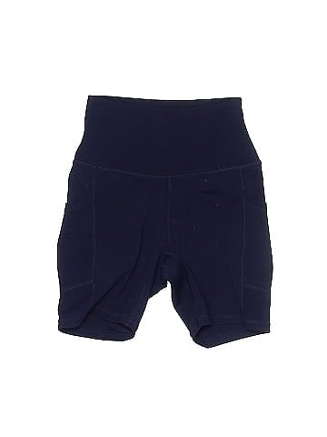 colorfulkoala Solid Navy Blue Athletic Shorts Size S - 40% off
