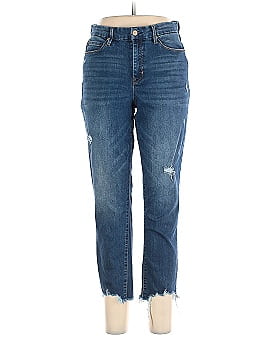 Nicole Miller Clinton Hill High Rise 90's Loose Fit Jean 27 / Medium Blue Women Jeans