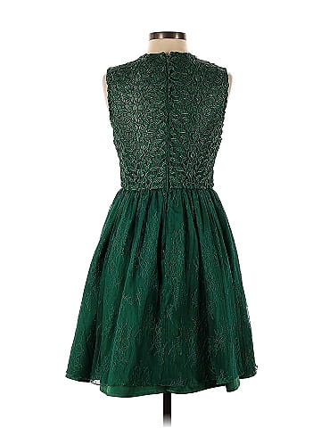 Monique Lhuillier Green Dress