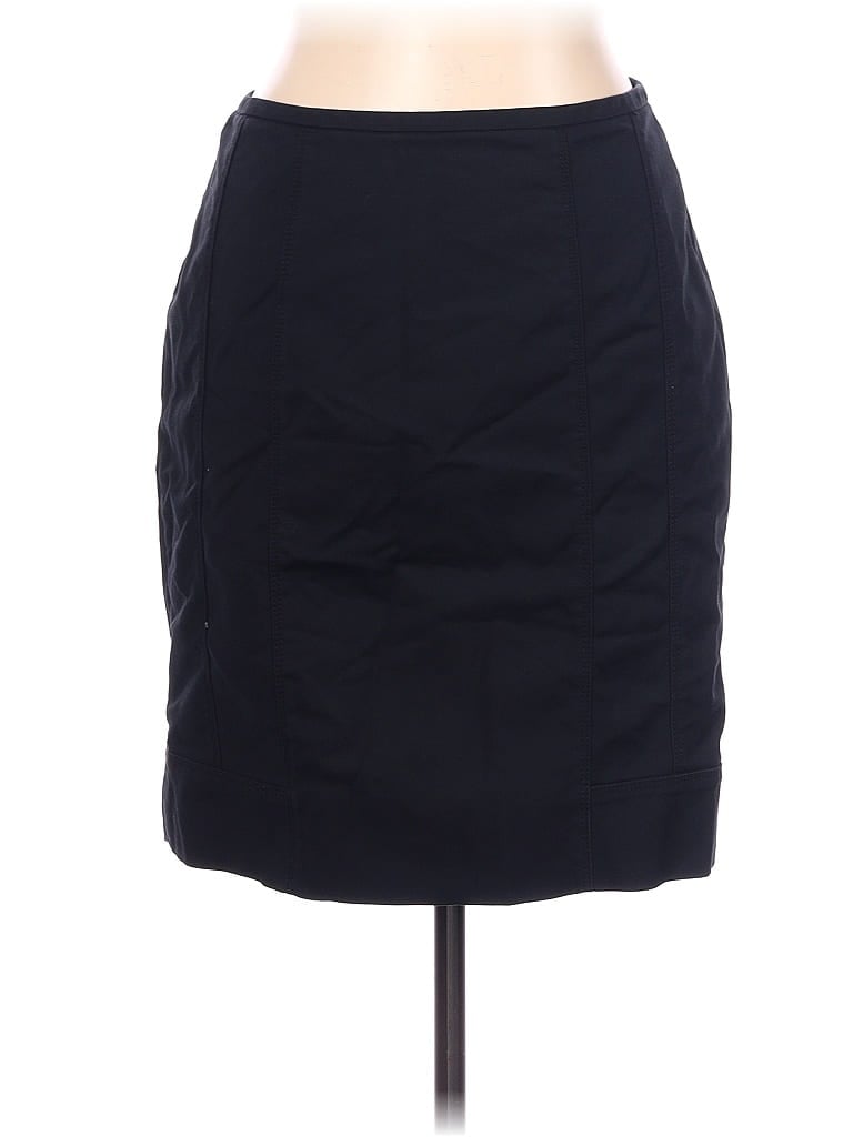 Pre-owned White House Black Market Casual Skirt In Black