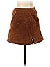Blank NYC 100% Leather Tortoise Brown Casual Skirt 24 Waist - photo 1