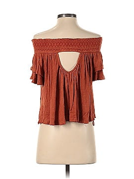 Free People Short Sleeve Blouse (view 2)