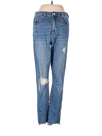 Madewell high rise slim store boyjean in lita wash