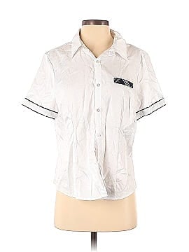 IEFIEL Short Sleeve Button-Down Shirt (view 1)